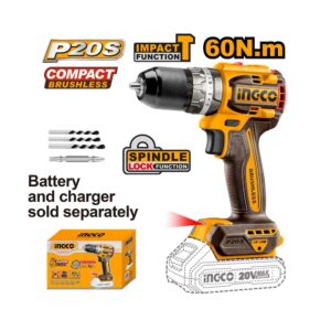 Akumulatorska udarna bušilica 66nm SOLO CIDLI206021 Ingco