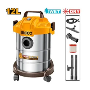 Usisivač za suvo i mokro usisavanje 12L VC14122 Ingco