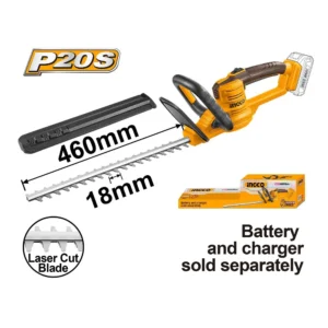 Akumulatorski trimer za živu ogradu SOLO CHTLI20018 Ingco