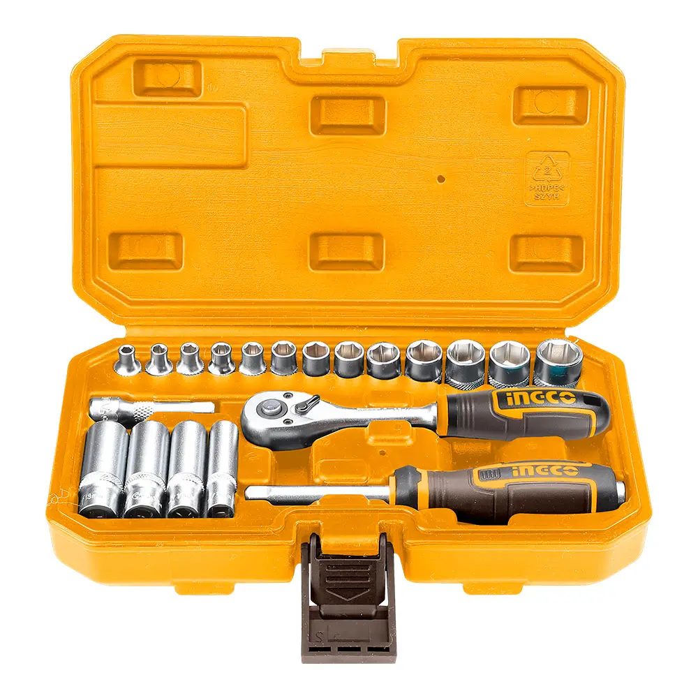 Set gedora HKTS14201 Ingco – 20 komada 1/4" 72T Cr-V